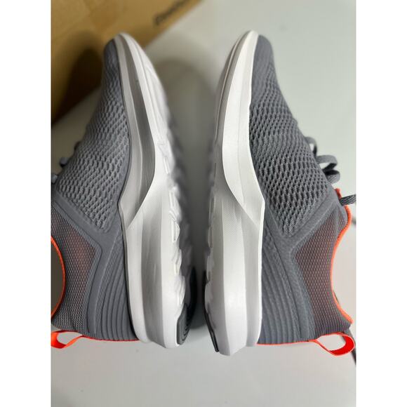 Reebok Gray and Orange Women's Sneakers - Picture 8 of 11